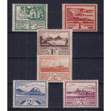 ALEMANIA EN JERSEY MI. 3/8 SERIE COMPLETA DE ESTAMPILLAS NUEVAS MINT 60 EUROS